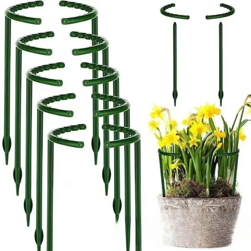 Vine Climbing Plastic - Support de Plantes en Pile Semicirculaire