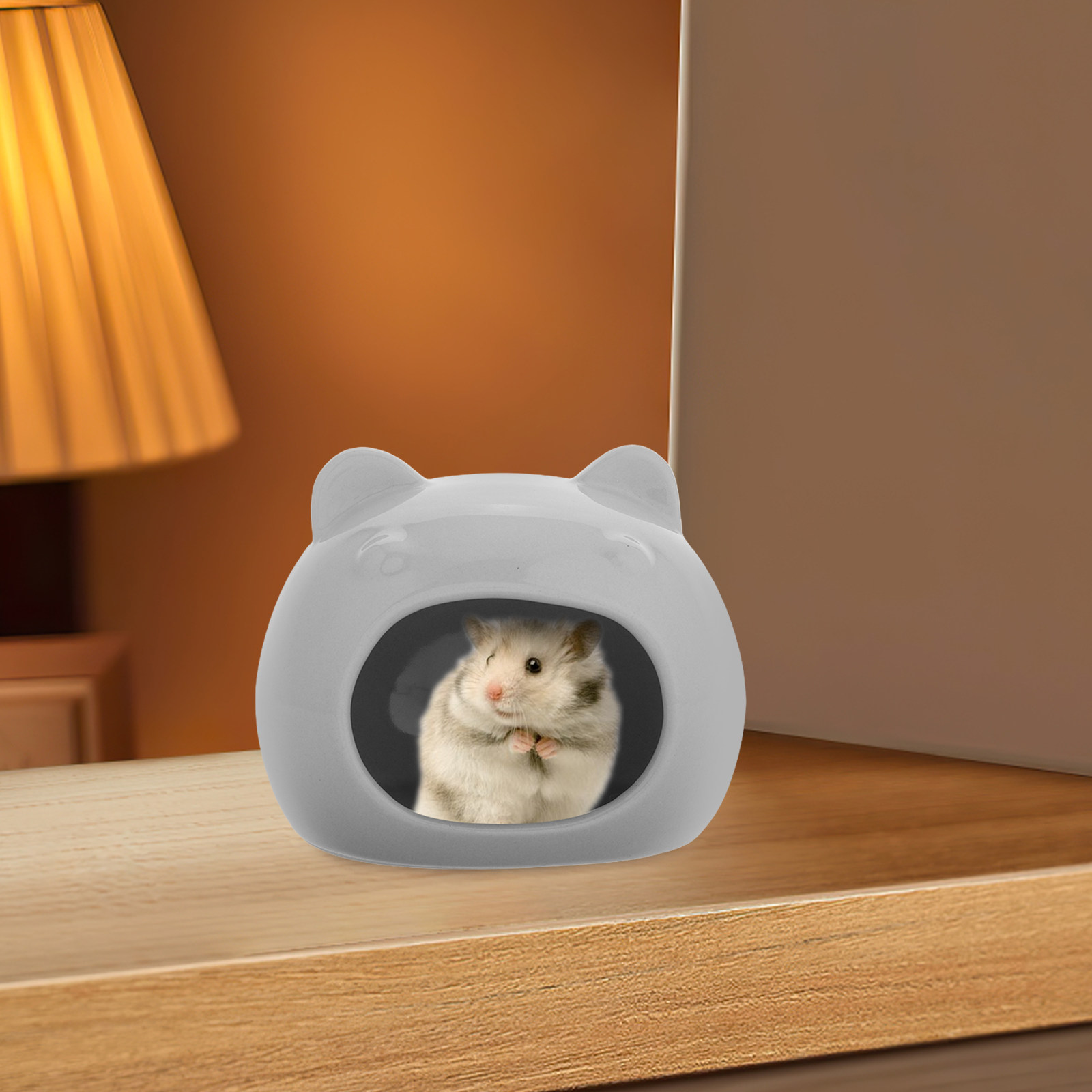 Hide Cave Ceramic - Niche en céramique pour hamster, petit