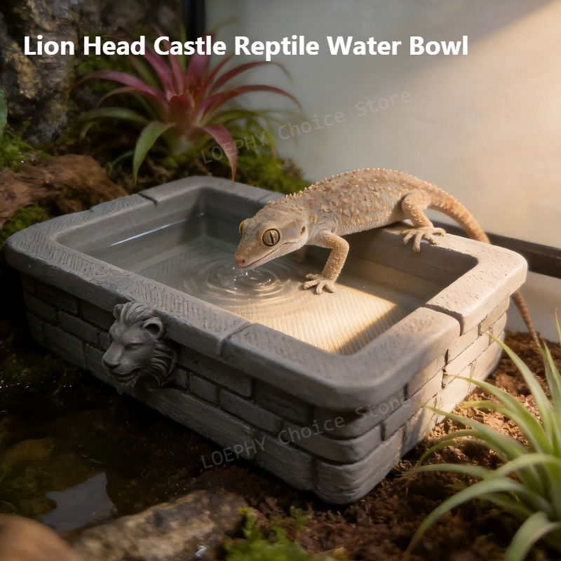 Water Dish Reptile - Bol à eau pour reptiles Castle