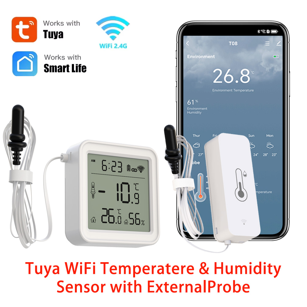 Digital Hygrometer Probe - Capteur de température et d'humidité WiFi