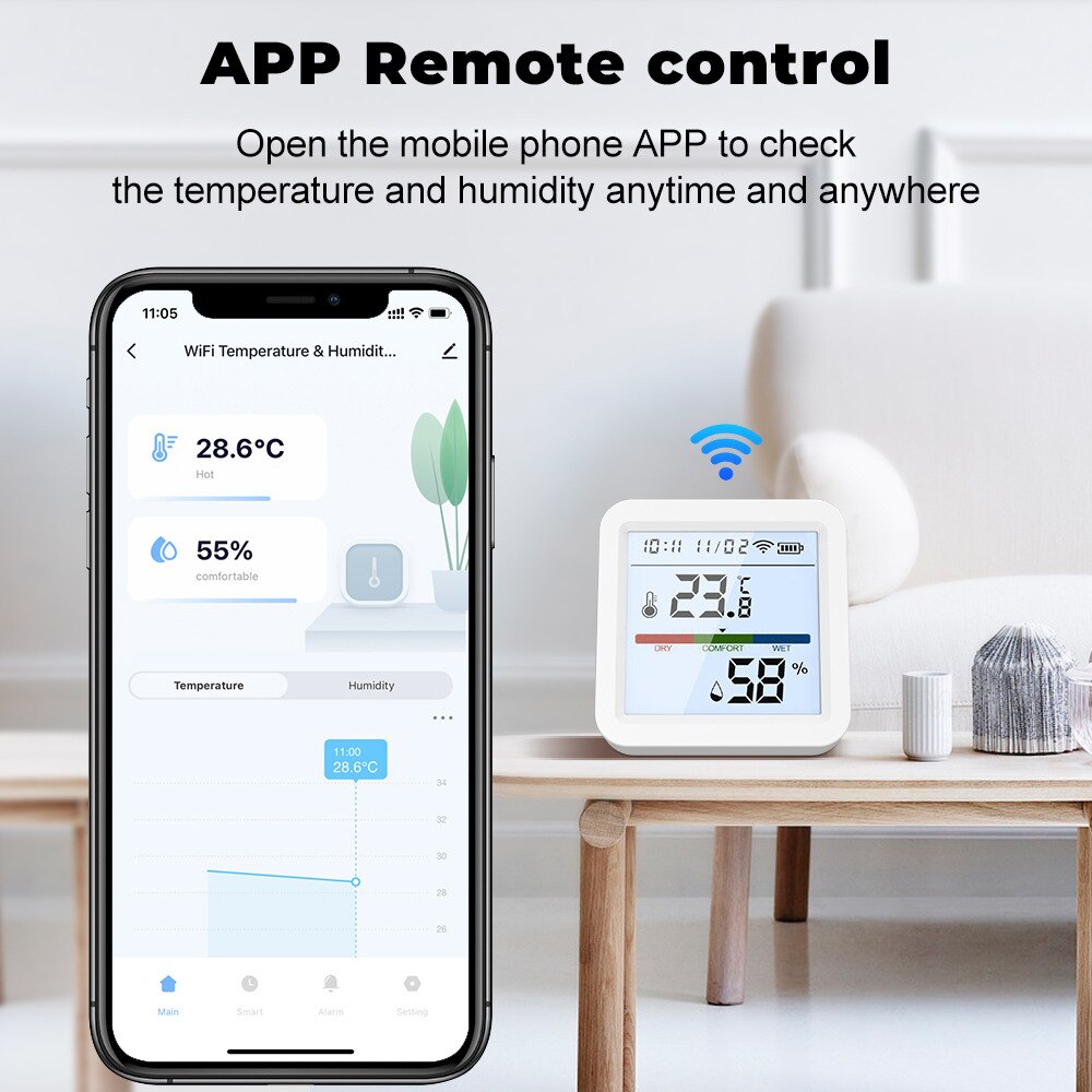 Tuya-Capteur de température et - Digital Hygrometer Probe avis et prix