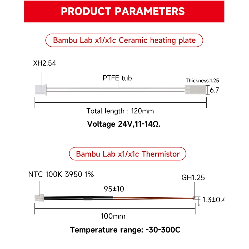 Thermistance chauffante pour i - Ceramic Heat Emitter avis et prix