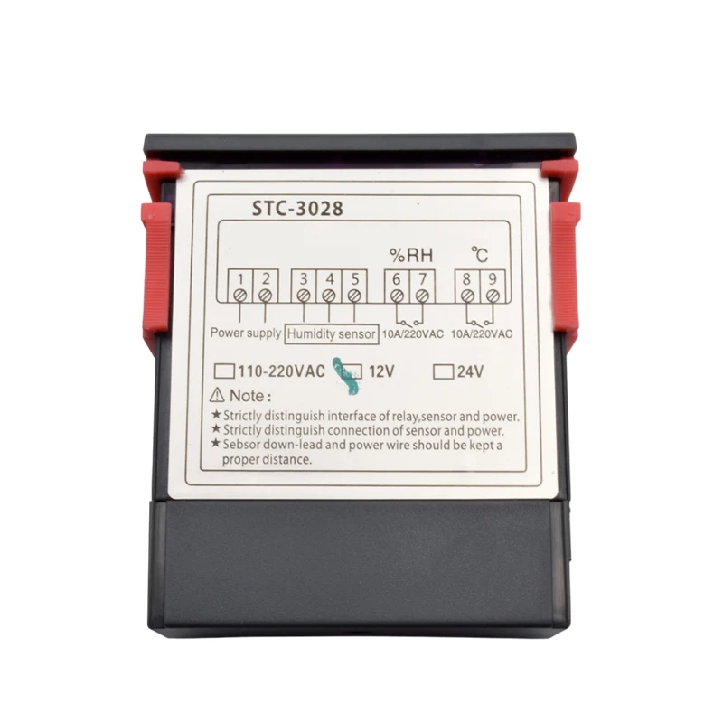 STC-3028 LED Thermostat numéri - Digital Hygrometer Probe avis et prix