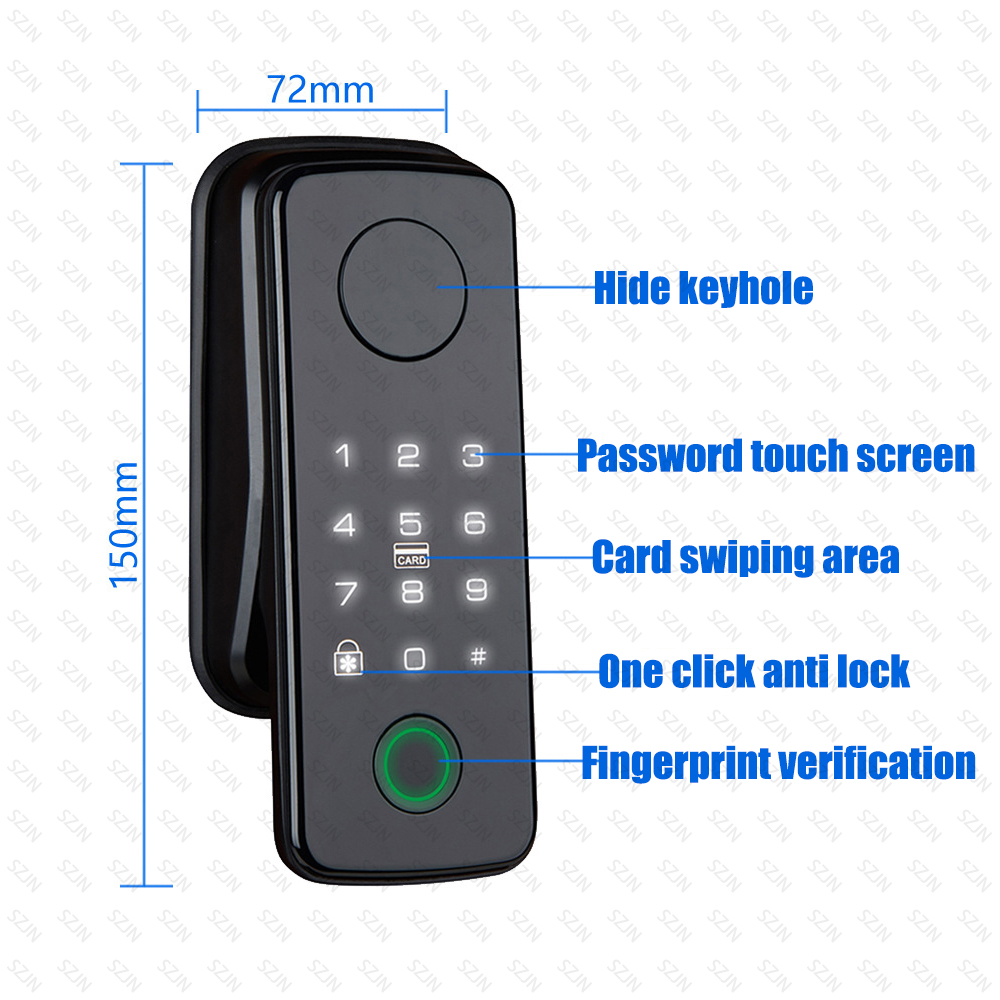 TTLock – serrure intelligente  - Glass Door Hinge avis et prix