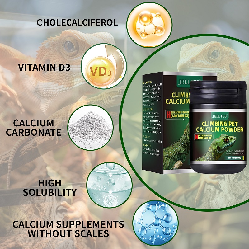 Poudre de Calcium à la vitamin - Vitamin D3 Reptile avis et prix