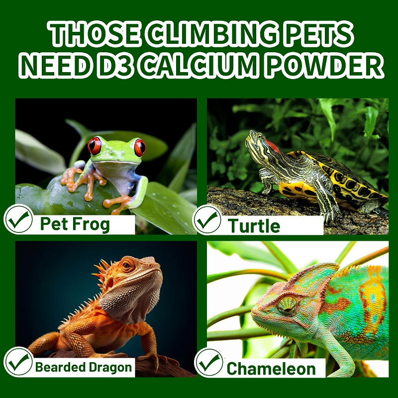 Poudre de Calcium à la vitamin - Vitamin D3 Reptile avis et prix