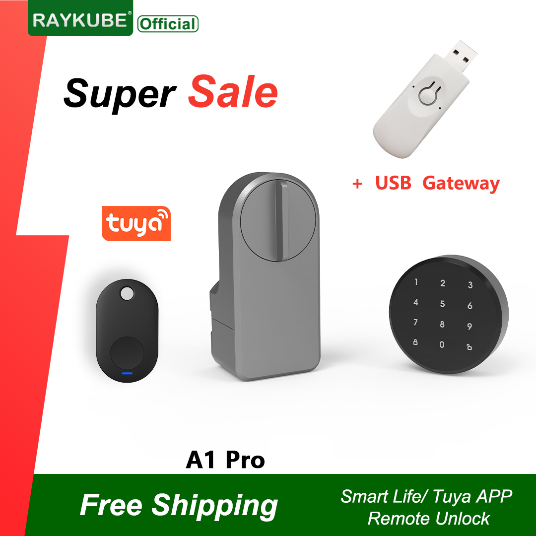 RAYKUBE A1 Pro Tuya BEL ensemb - Glass Door Hinge avis et prix