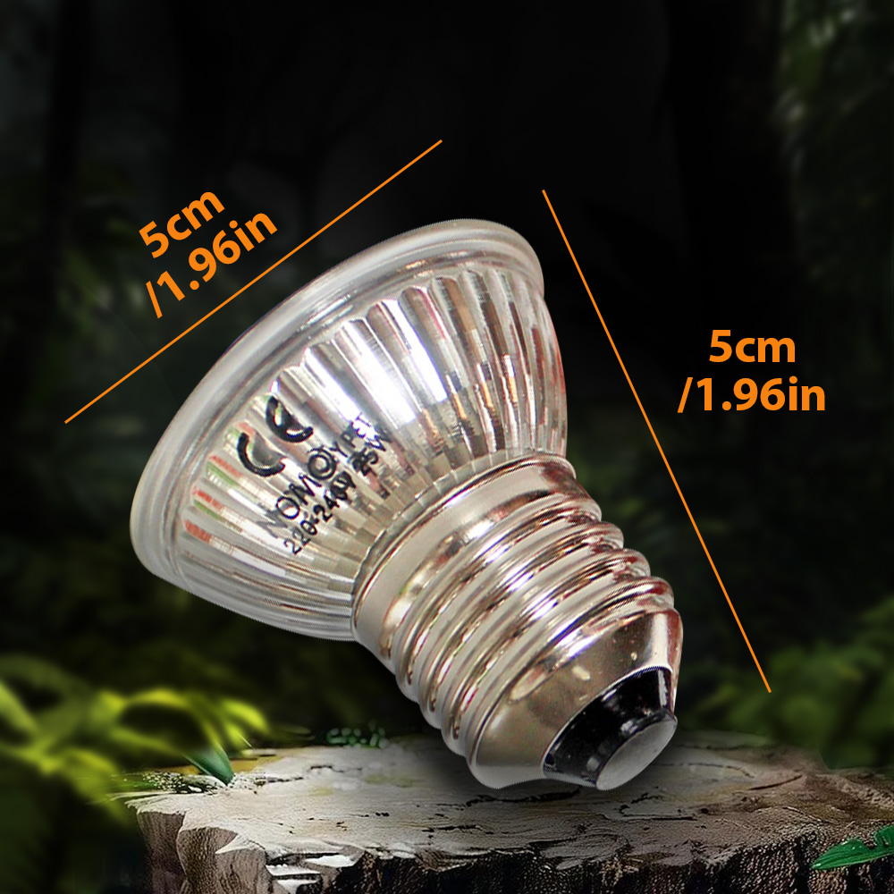 Lampe UVA UVB 50W pour reptile - Vitamin D3 Reptile avis et prix