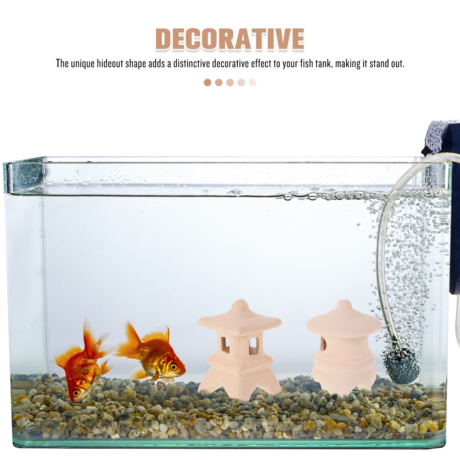 2 pièces Décoration d'aquarium - Hide Cave Ceramic avis et prix
