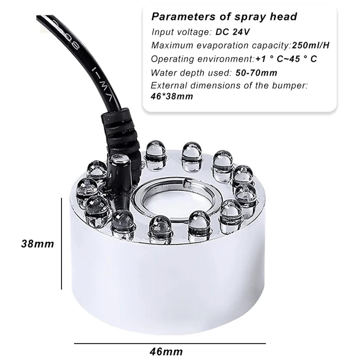 Mini brumisateur Led pour étan - Terrarium Fogger Ultrasonic avis et prix
