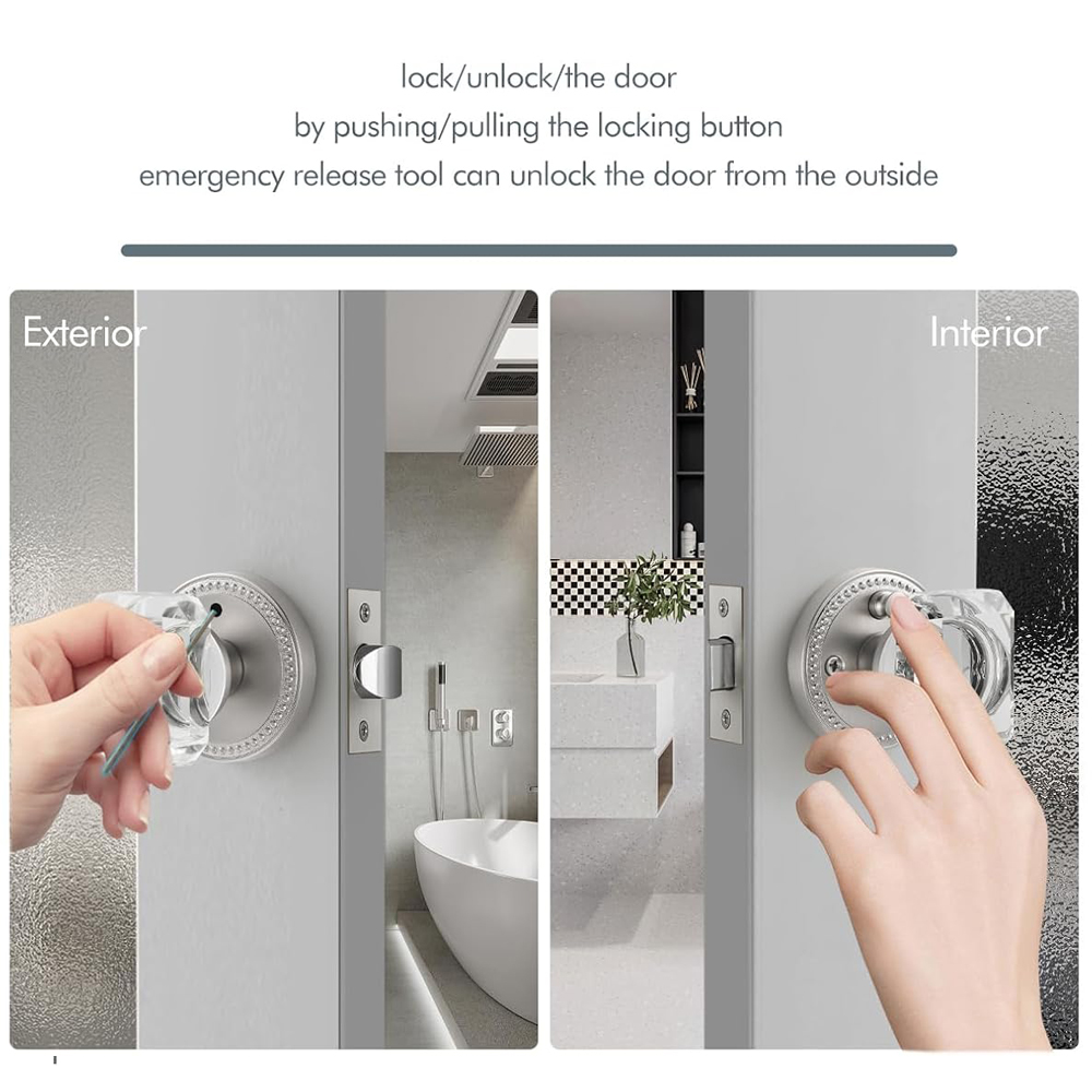 Poignée de porte en cristal br - Glass Door Hinge avis et prix